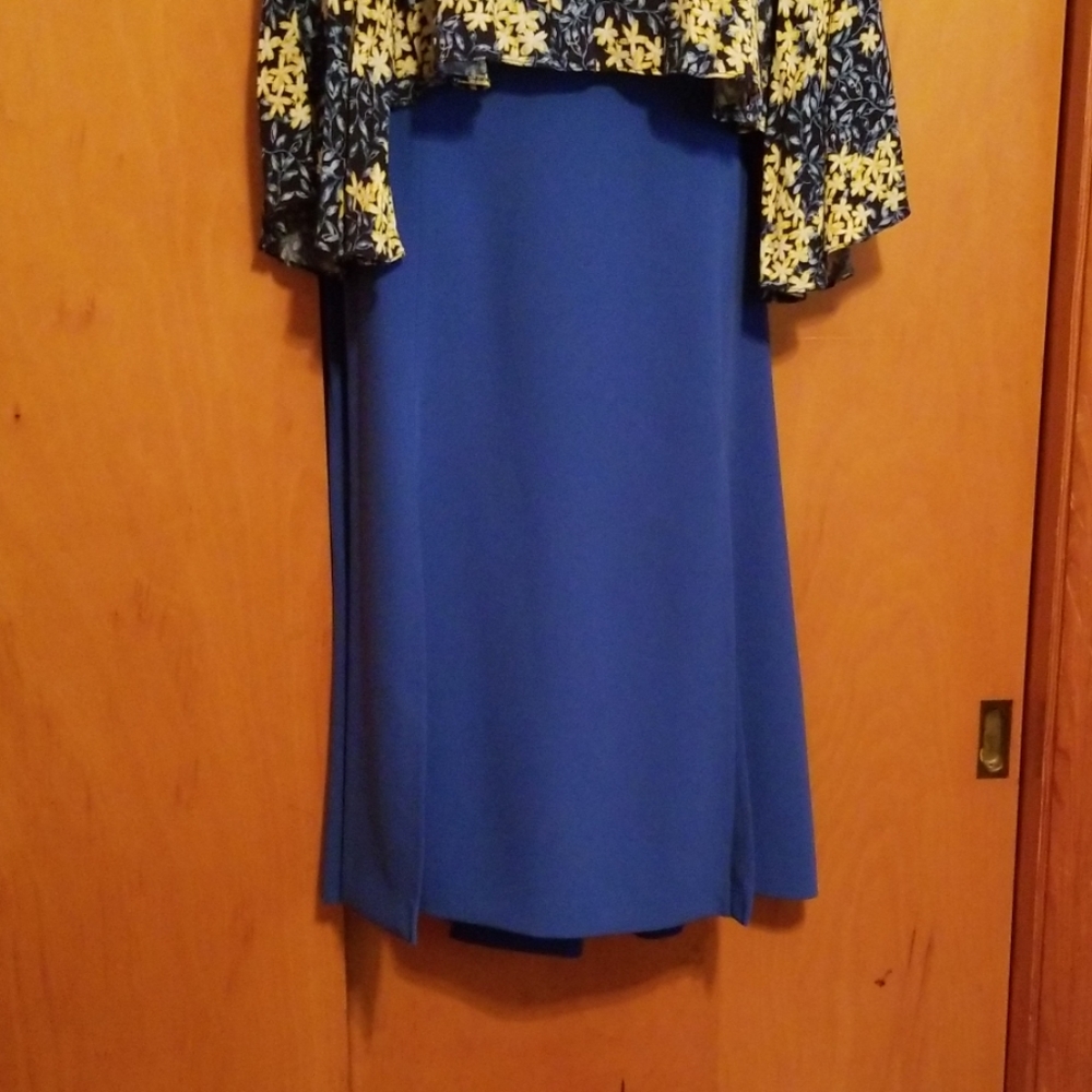 Ralph Lauren split bottom maxi skirt